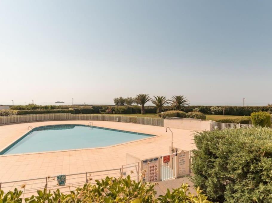 Les Rivages De Rochelongues, T3, Piscine, Clim, Parking Apartment แอกด์ ภายนอก รูปภาพ